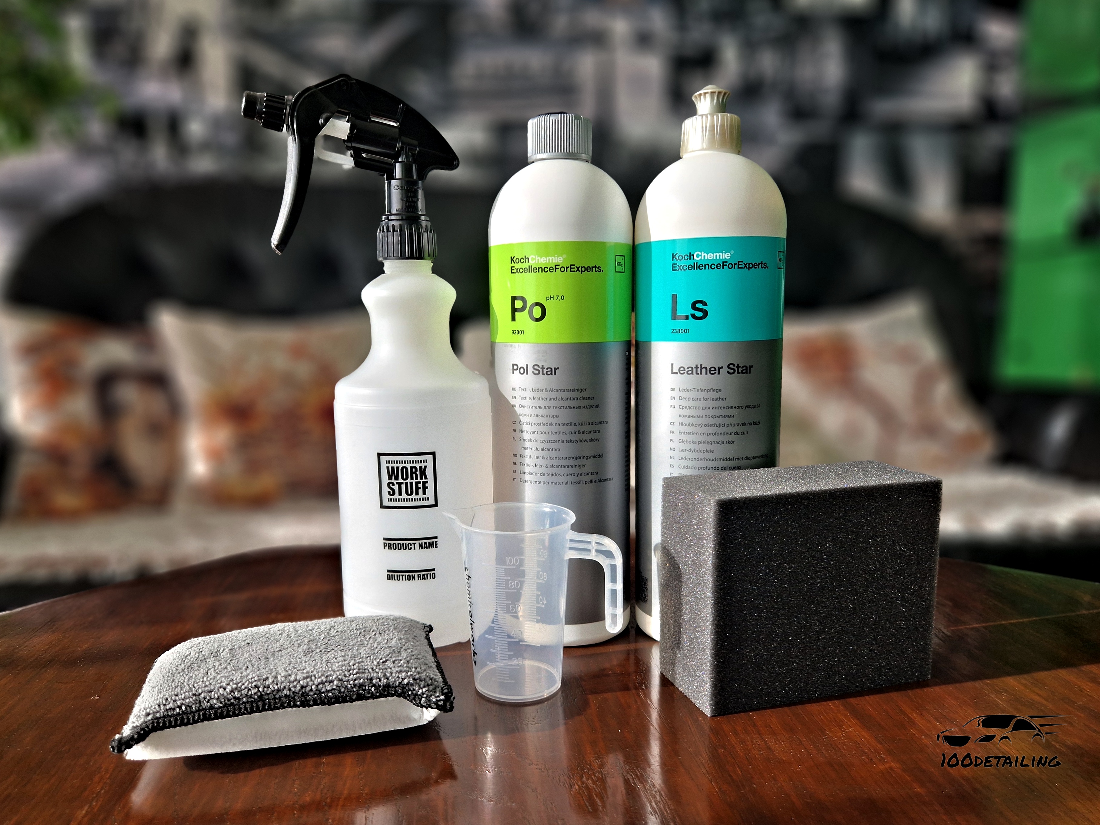 Sada na čištění a ošetření kůže Koch Chemie – profesionální péče o kožený interiér auta